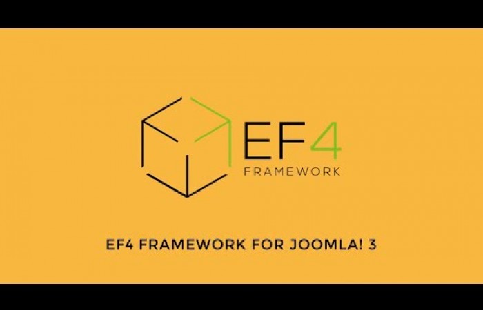 EF4 Framework for Joomla! 3 - introduction